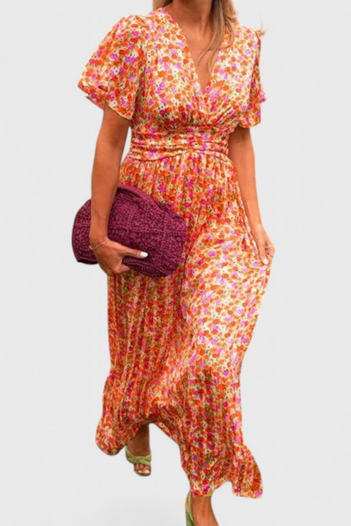 Aldara Vestido Clásico con Escote en V