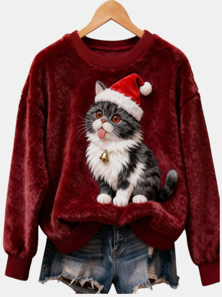 Sudadera de Franela de Navidad Daniela